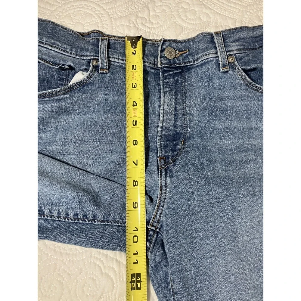Levis Classic Bootcut Denim Jeans Women's Size 14 Stretch Medium Wash Western - Picture 6 of 11